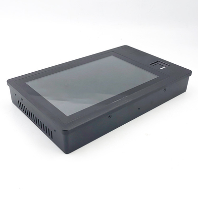 Μαύρο Android Touch Panel PC 10,1 ίντσες 1280X800 350 νιτς Ηθόνη CE/FCC/RoHS/IP65 Πιστοποιημένη