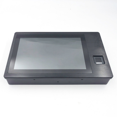 Μαύρο Android Touch Panel PC 10,1 ίντσες 1280X800 350 νιτς Ηθόνη CE/FCC/RoHS/IP65 Πιστοποιημένη
