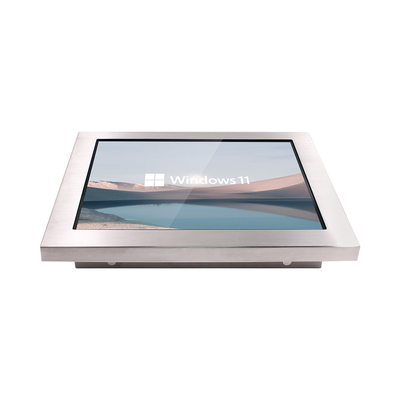 Βιομηχανικό IP65 Πίνακα τοίχου PC 4GB DDR3 Μνήμη VESA Mount Windows 10 64GB SSD