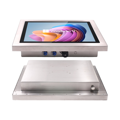 Ανάλυση 1280*1024 Silver Waterproof LCD Monitor 4 3 Σχέδιο όψεων VGA\\DVI\\USB Εισόδου