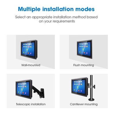 Πολυδιάστατη συνδεσιμότητα Android Touch Panel PC με τοποθέτηση VESA και πιστοποίηση IP65