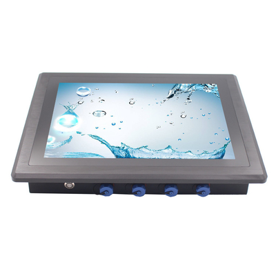 IP65-67 Επίπεδο 350cd/m2 Εικονικός υπολογιστής με οθόνη αφής με CPU Intel Windows 7/8/10/11