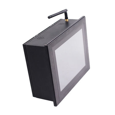 8Inch Bezel αργιλίου βιομηχανική επιτροπή 4xRJ45 αφής
