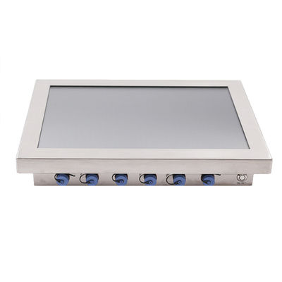 Επιτροπή αφής CE LCD, αδιάβροχη κεραία υπολογιστών αφής παραθύρων
