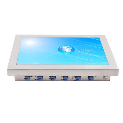 αδιάβροχο PC επιτροπής 1.5mm SS, βιομηχανικός υπολογιστής 1000nits Fanless