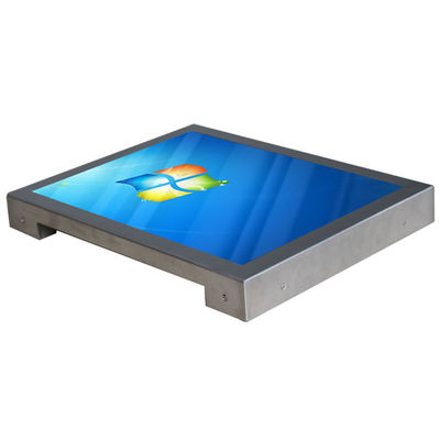 ανοξείδωτο οργάνων ελέγχου οθόνης 1.5mm IP66 CapacitiveTouch