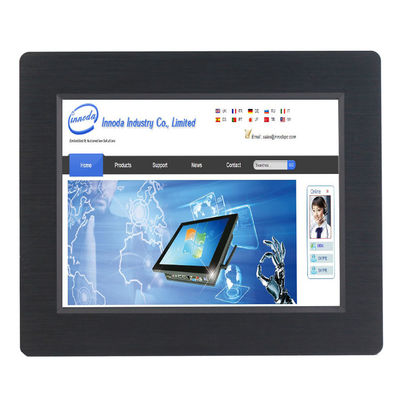 βιομηχανικό πιάτο αργιλίου PC επιτροπής 10.4inch Fanless