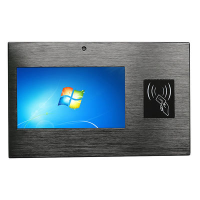 Βιομηχανική οθόνη αφής PC επιτροπής 500cd/M2 με 5MP Webcam