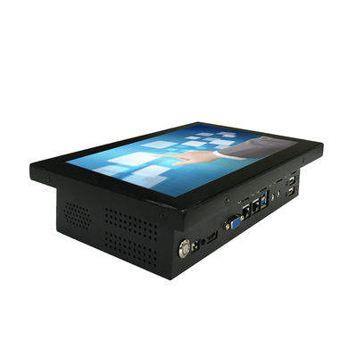 2xRj45 όλοι στο ένα βιομηχανικό, περίπτωση μετάλλων PC επιτροπής 4xRS232 10