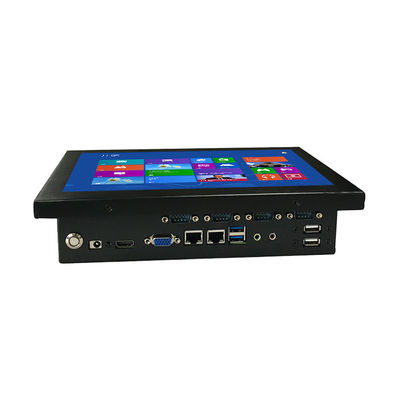 2xRj45 όλοι στο ένα βιομηχανικό, περίπτωση μετάλλων PC επιτροπής 4xRS232 10