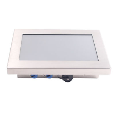 10 ανθεκτική LCD οθόνη αφής ίντσας 18W 1000nits 1.5mm χάλυβας