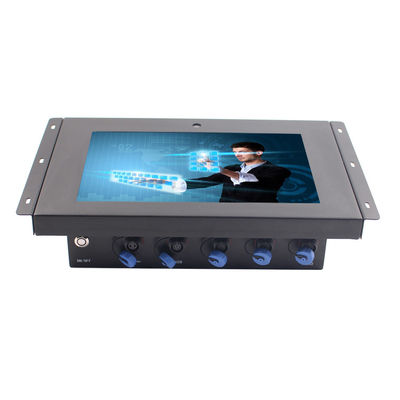 Fanless IP65 10,1» αδιάβροχο PC 350nits επιτροπής με 5MP Webcam