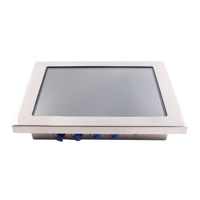 RJ45 αδιάβροχο ενσωματωμένο PC 250nits Bluetooth επιτροπής 12 ίντσας