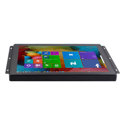 Πλαστικό Bezel 250nits DVI χωρητικό όργανο ελέγχου επιτροπής αφής 15 ίντσα