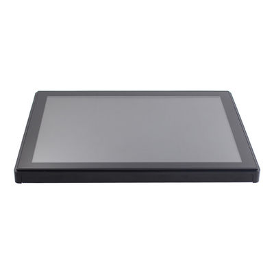 Πλαστικό Bezel 250nits DVI χωρητικό όργανο ελέγχου επιτροπής αφής 15 ίντσα