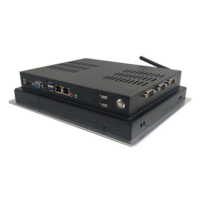 10,4 ίντσα 3mm Bezel PC επιτροπής αφής Fanless με RS485 RS232