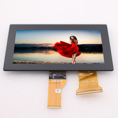 Χωρητική επιτροπή 1024x600 αφής LVDS 500nits LCD 7 ίντσα