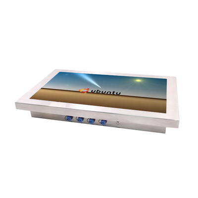 Υπαίθρια LCD επίδειξη VESA 21,5 ίντσας SUS304 με τον επεξεργαστή πυρήνων I3 της Intel