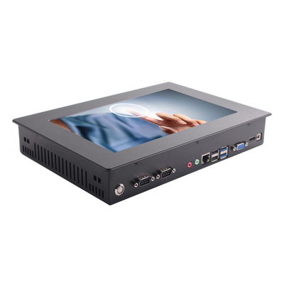 10» PC μπροστινό IP65 υπαίθριο AIO HMI επιτροπής αφής Linux για το περίπτερο