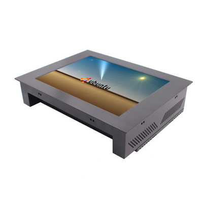 PC 15 ίντσα Fanless επιτροπής αφής Linux αργιλίου για το σύστημα HMI