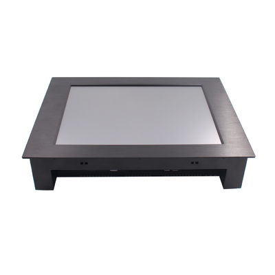 10 Msec ενσωμάτωσε Bezel 24V 300cd/M2 αργιλίου PC επιτροπής αφής