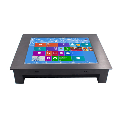 Άνευ ραφής τραχύς PC 1000nits 24V επιτροπής αφής Fanless βιομηχανικός