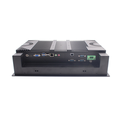Άνευ ραφής τραχύς PC 1000nits 24V επιτροπής αφής Fanless βιομηχανικός