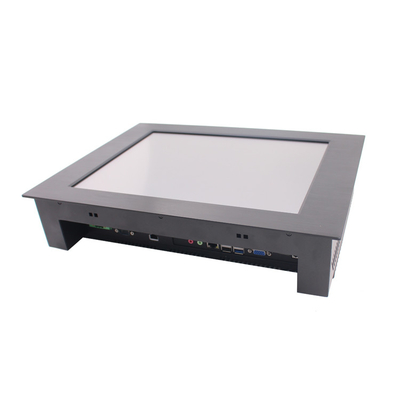 Τραχύ βιομηχανικό PC 300cd/m2 μπροστινό IP65 Intel I5 ΚΜΕ 9-36V VESA VGA HDMI