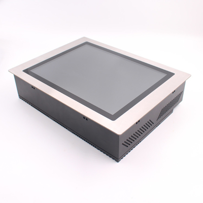 PC HMI επιτροπής οθόνης αφής SS304 Linux PCAP για τη βιομηχανία αυτοματοποίησης
