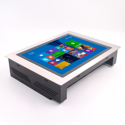 1024×768 ενσωματωμένο τραχύ Bezel PCAP αργιλίου PC 300cd/m2 επιτροπής