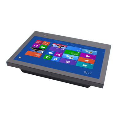 Αφή 15,6 ίντσα Intel J4105 ΚΜΕ 18W PC 250cd/M2 IR επιτροπής αναγνωστών HMI AIO