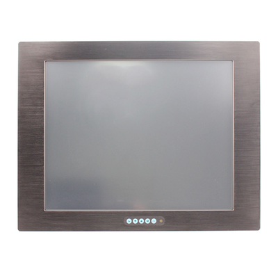 350NITs 17 βιομηχανικός LCD χρόνος απόκρισης οργάνων ελέγχου 12/24V 15 Msec ίντσας