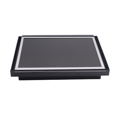 Βιομηχανική LCD οθόνη DVI υπόθεσης 5inch μετάλλων οργάνων ελέγχου 1024x768 μη αφής